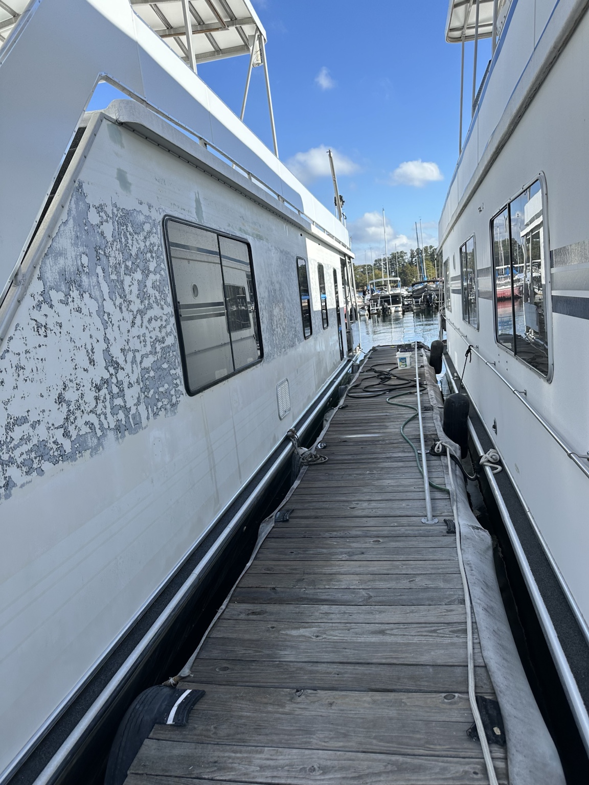 Fiberglass & Exterior Restoration before