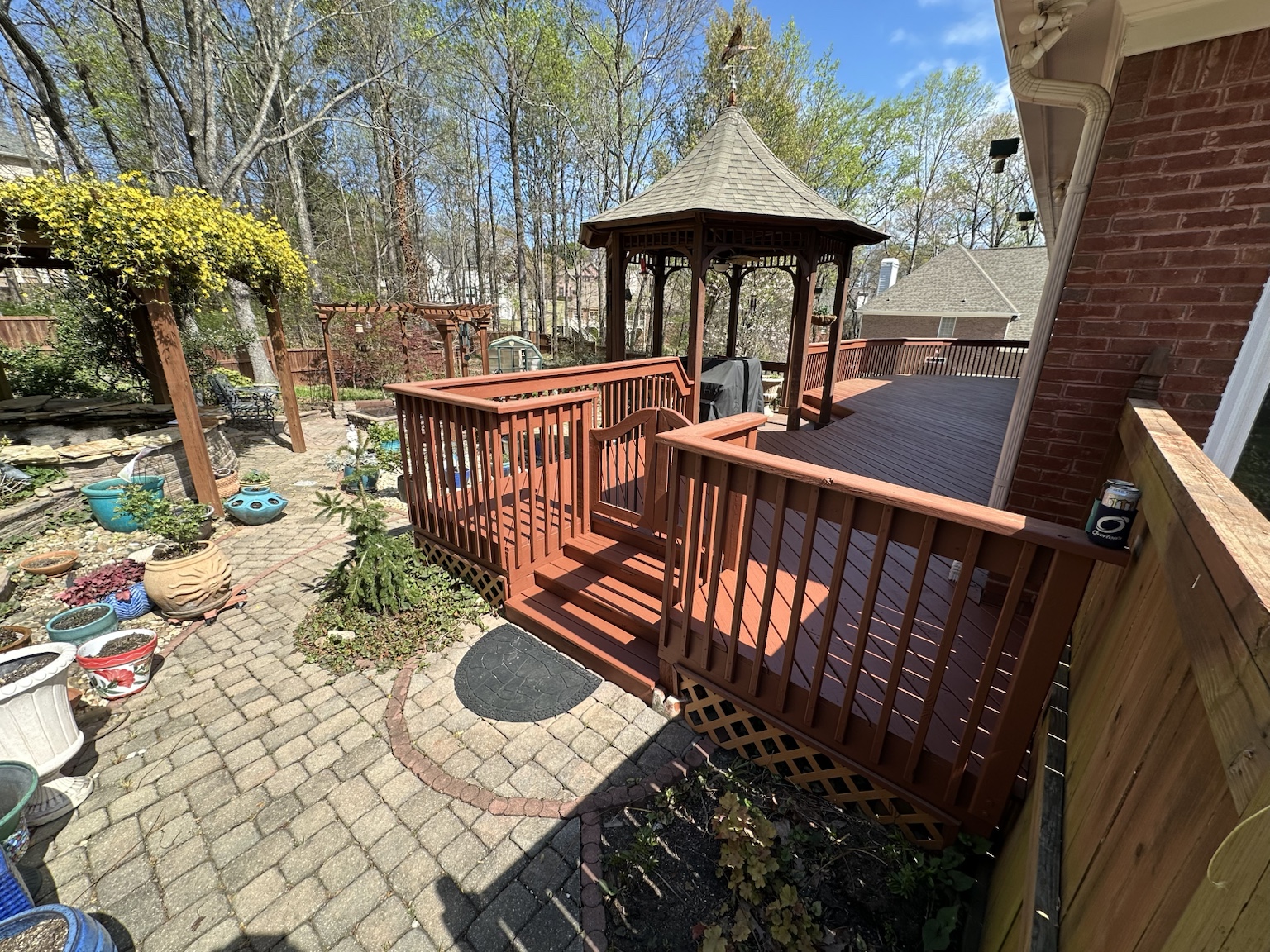 Deck & Exterior Renovation after — view 2