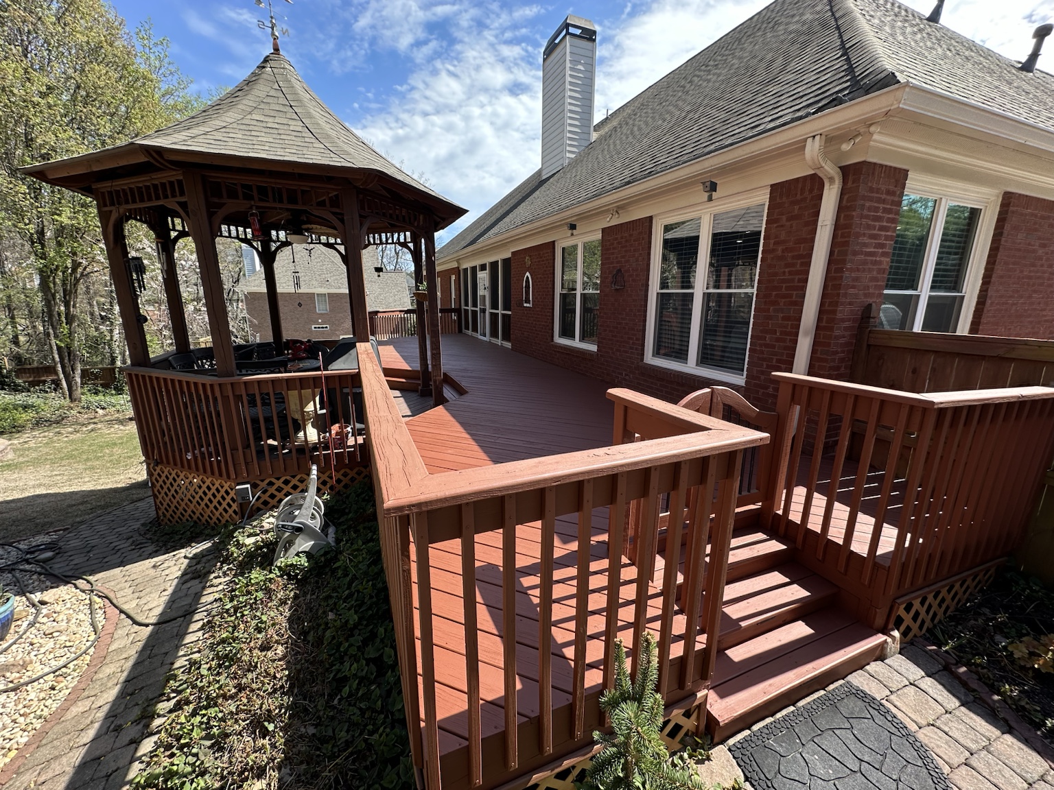 Deck & Exterior Renovation after — view 3