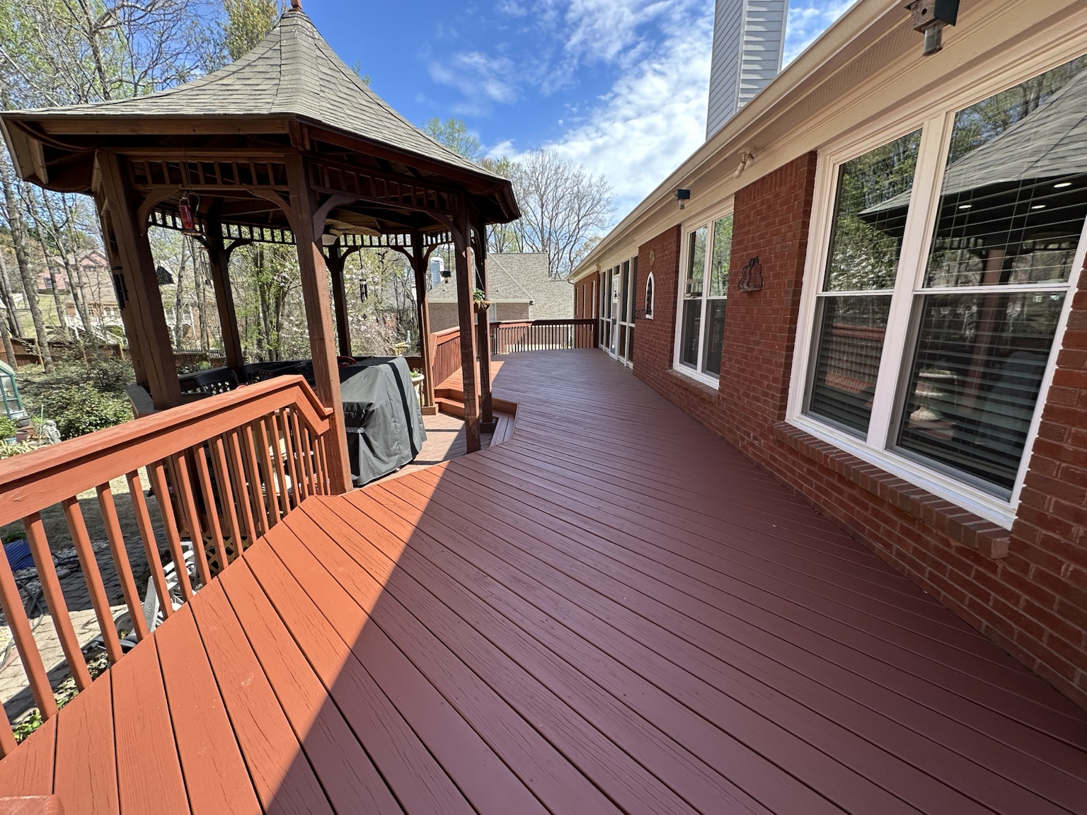 Deck & Exterior Renovation after — view 4