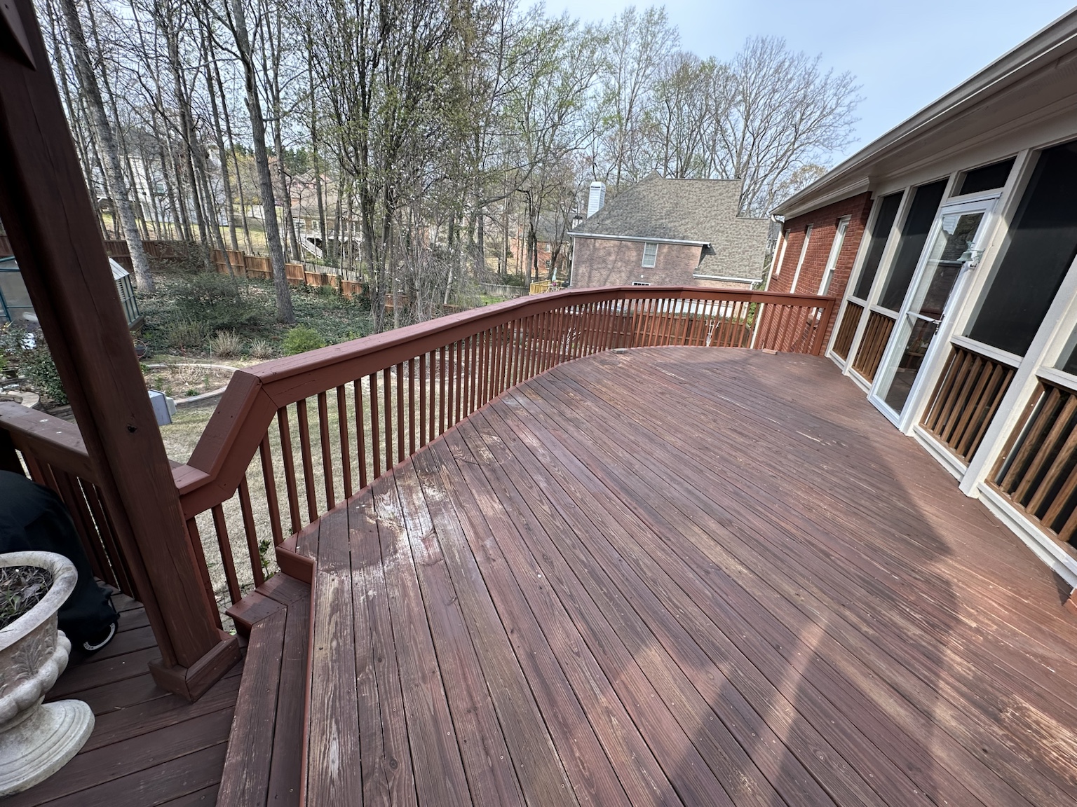 Deck & Exterior Renovation before — view 10