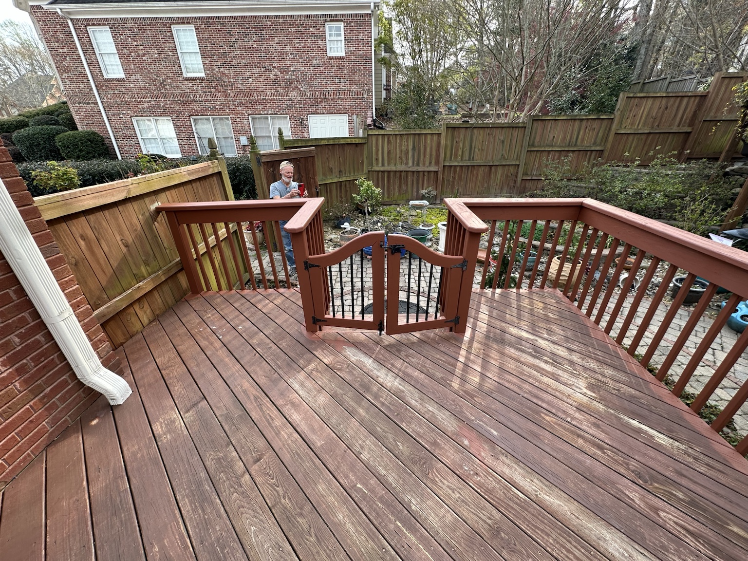 Deck & Exterior Renovation before — view 8