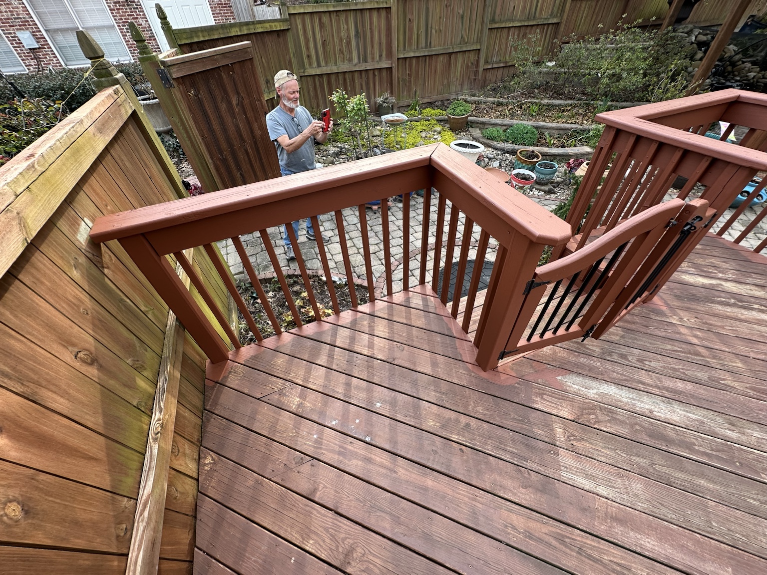 Deck & Exterior Renovation before — view 9